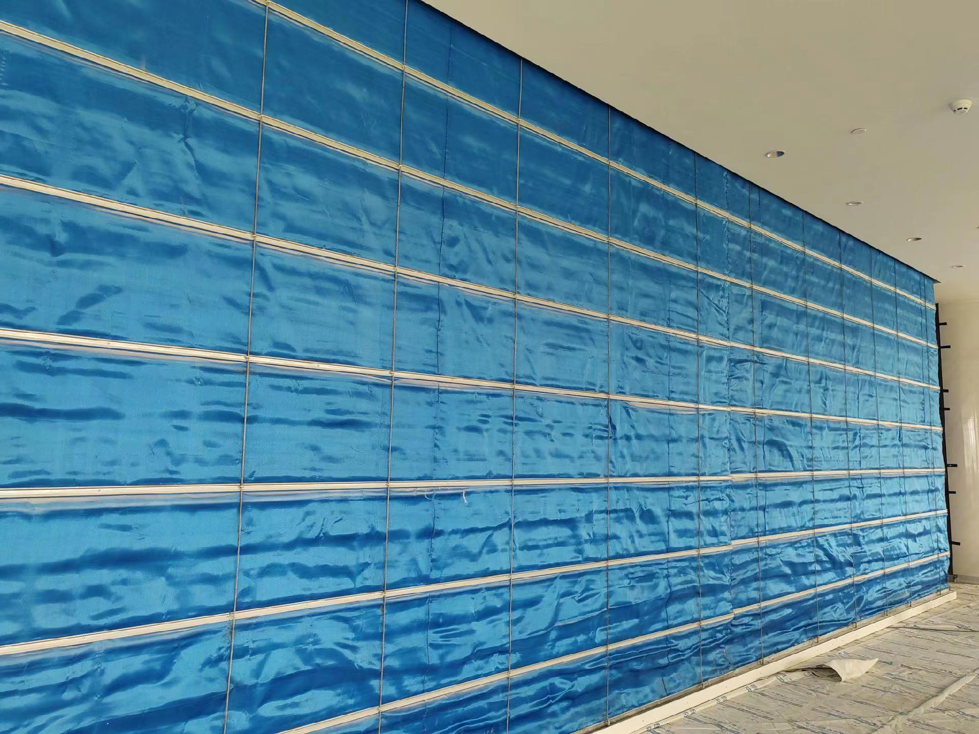 无机折叠提升式防火卷帘门